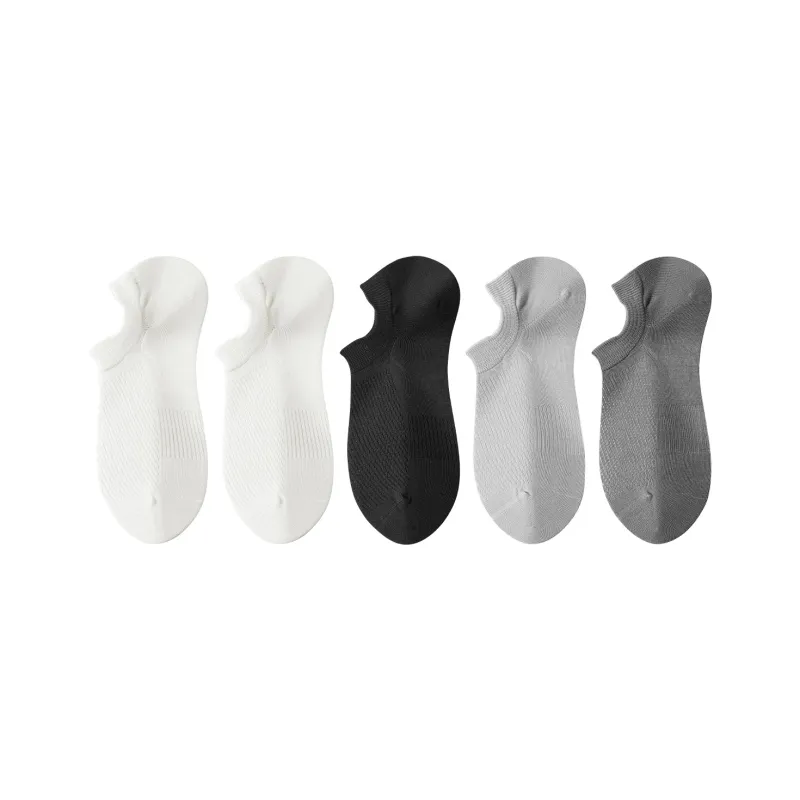 ZEROIN No Show Socks Unisex 5 Pack-20