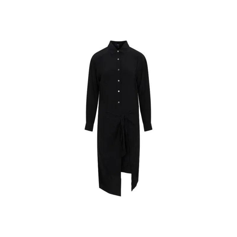 THEORY Draped Layered Dress-0