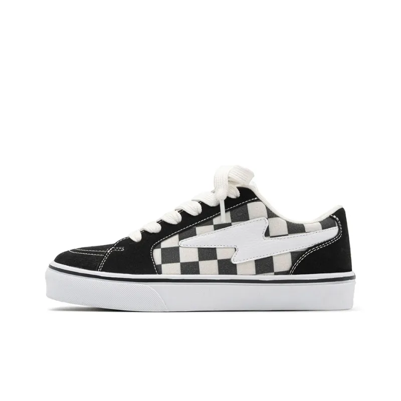15 MINS Slip Resistant Cushioning Low Top Skateboard Shoes Unisex-0