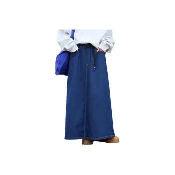 FREAK'S STORE Denim Long Skirt Women's Marine Blue