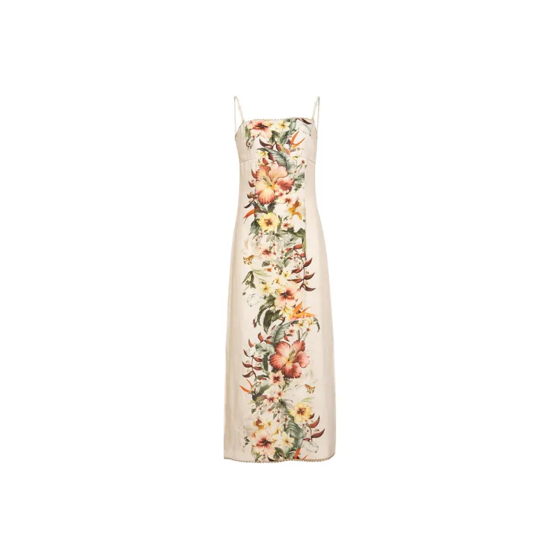 LIZZY Slip Dresses Women's Apricot-0