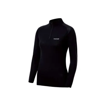 MONTBELL SUPERMERINOWOOL Shirt Women's 1 Pack Black