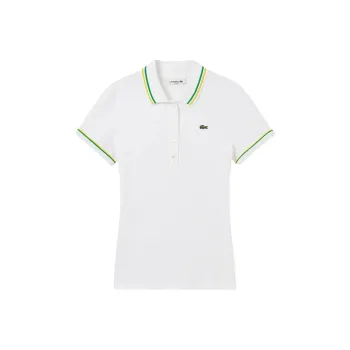 LACOSTE Jersey Polo Top