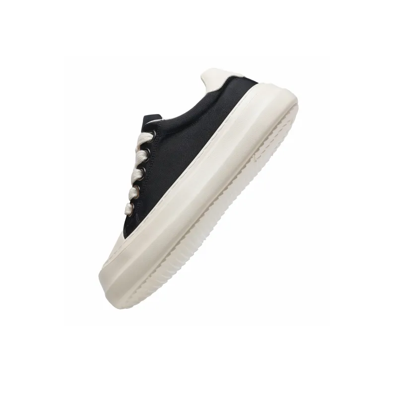 CEDAR HAN Anti Slip And Wear Resistant Height Increasing Low Top Canvas Shoes Men's-2