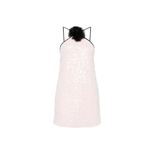 Self portrait Floral appliqué Sequin embellished Minidress