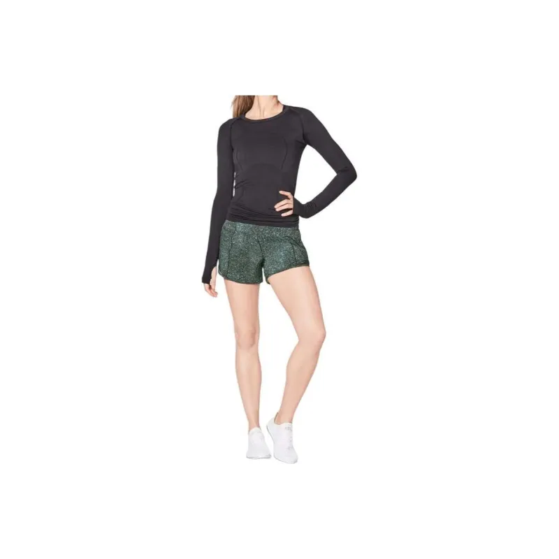 Lululemon Hotty Hot Casual Shorts Women's Black Mixed Color-0