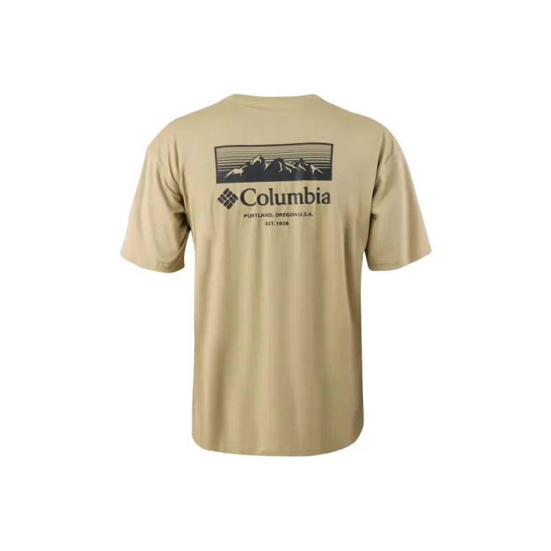 Columbia T Shirts Men Khaki-1