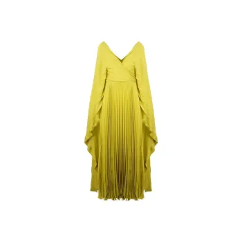 Valentino Long-Sleeved Dresses Women's Yellow