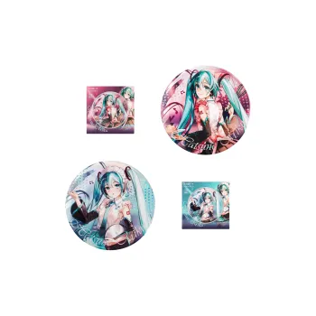 GUANGBO Hatsune Miku Collaboration 150mm Badge Anime 'Sweet Dreams Of Valley' Cute Merch Badges