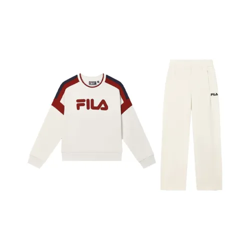 FILA ORIGINALE Casual Suit Women's Fresh Ivory