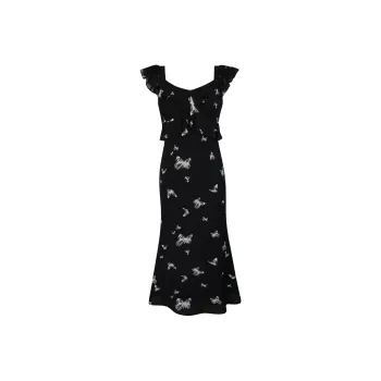 IDLE SOUL Short Sleeved Dress Women's