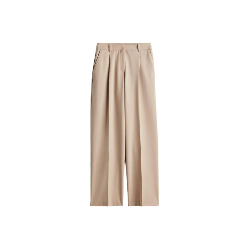H&M Suit Trousers Women's Beige-0