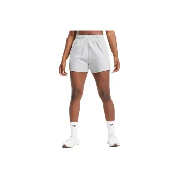GYMSHARK TRAINING FLEECE SHORTS Casual Shorts Women's Light Gray Core Mudstone Gray