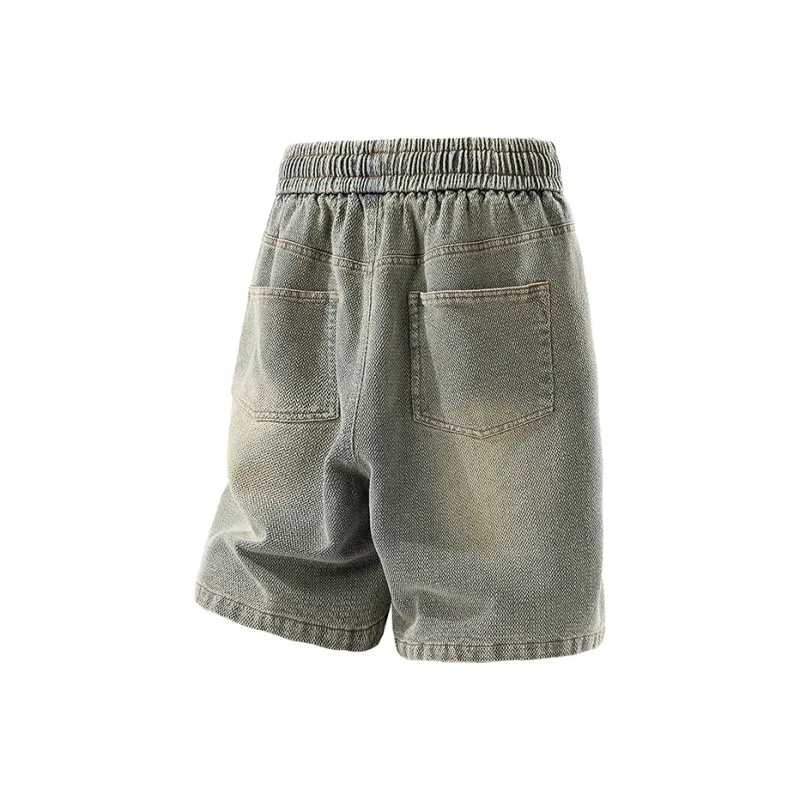 FOR FEAR THAT Denim Shorts Unisex-11