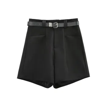 A Paradise For Awakening Casual Shorts Women's Black