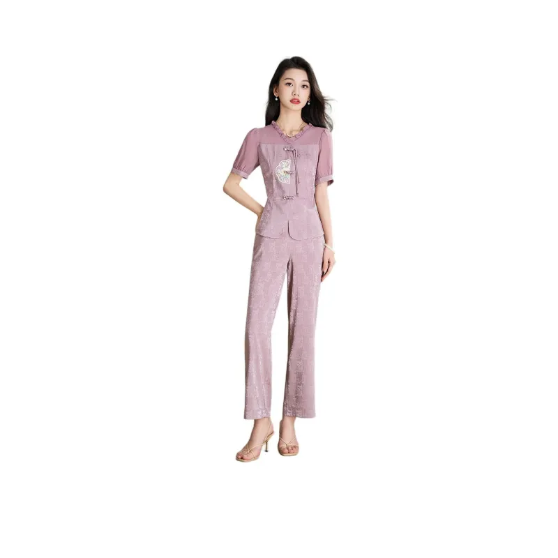 Mylan Casual Suits Women's Pink-0