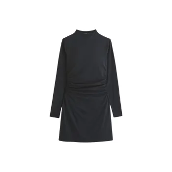 Abercrombie＆Fitch Long Sleeved Dresses Women's Black