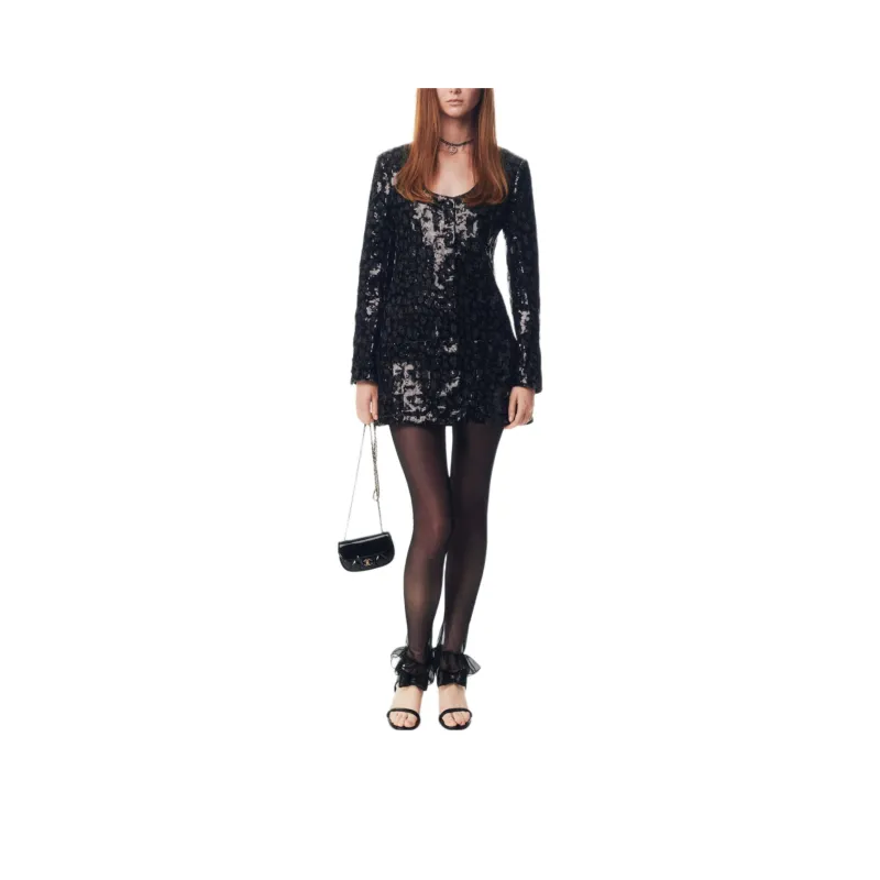 CHANEL Leggings Women's Black-0