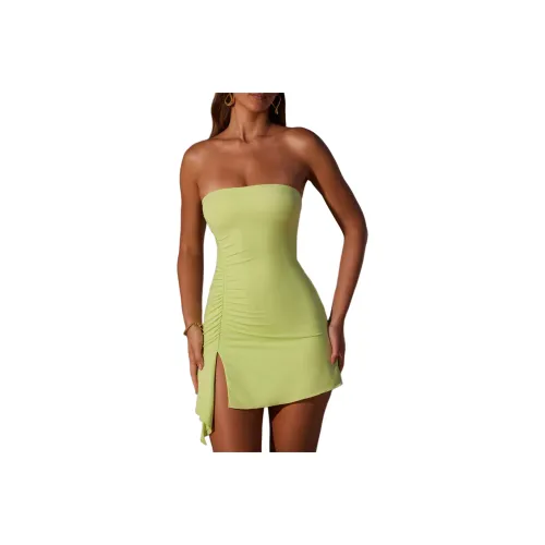 OH POLLY GIRASOL Sleeveless Dress Women's Lime Green/Lime Green