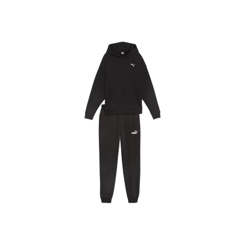 PUMA Loungewear Women's Track Suit Casual Suit Women's Black-0