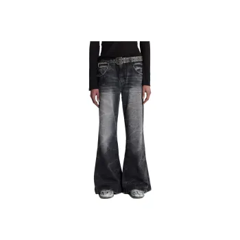 Jaded London Jeans Unisex Washed Black