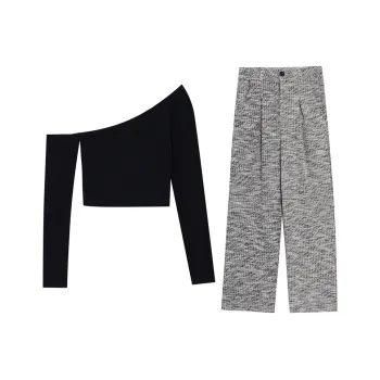 PZHK Casual Suits Women's