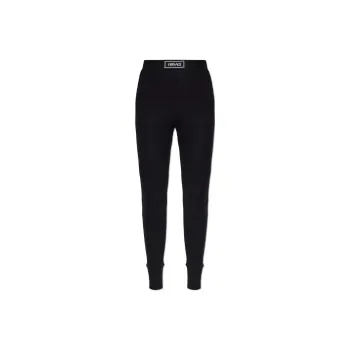 VERSACE Ribbed Stretched Leggings