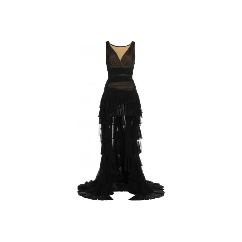 NORMA KAMALI FW23 Sleeveless Dress Women's Black-0