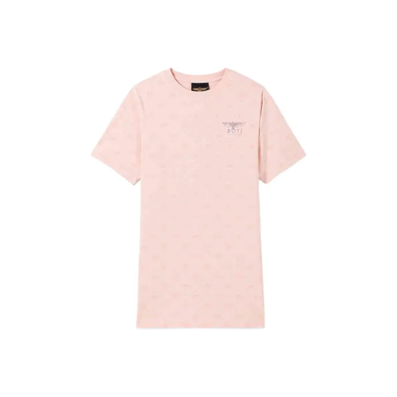 Boy London Short Sleeved Dress Women's Pink-0