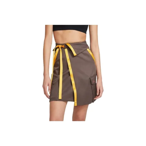 Jordan FUTURE PRIMAL UTILITY Casual Short Skirts Women's Stone Gray