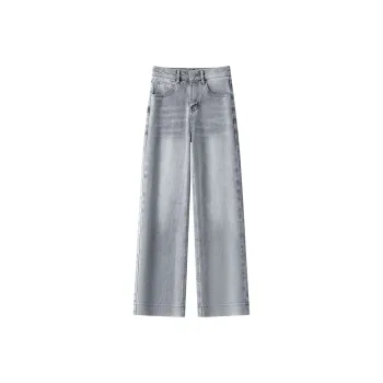 LUYOUYE Jeans Women's Smoke Gray