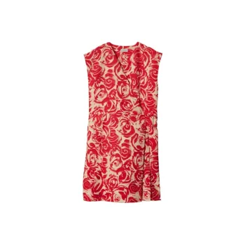 Burberry SS24 Sleeveless Dress Women's Red