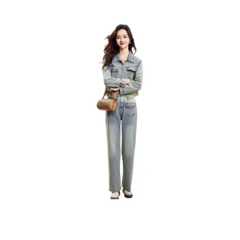 Fele.d Casual Suit Women's Light Blue
