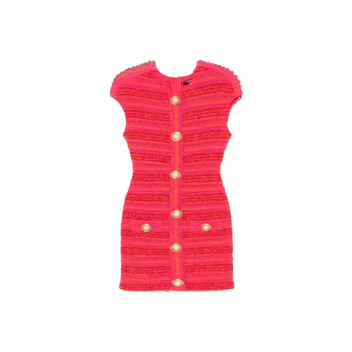 BALMAIN Tweed Mini Dress