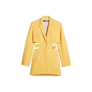 Jacquemus La Robe Bari Blazer Minidress