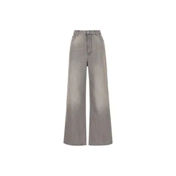 LOEWE High Waist Wide Leg Jeans