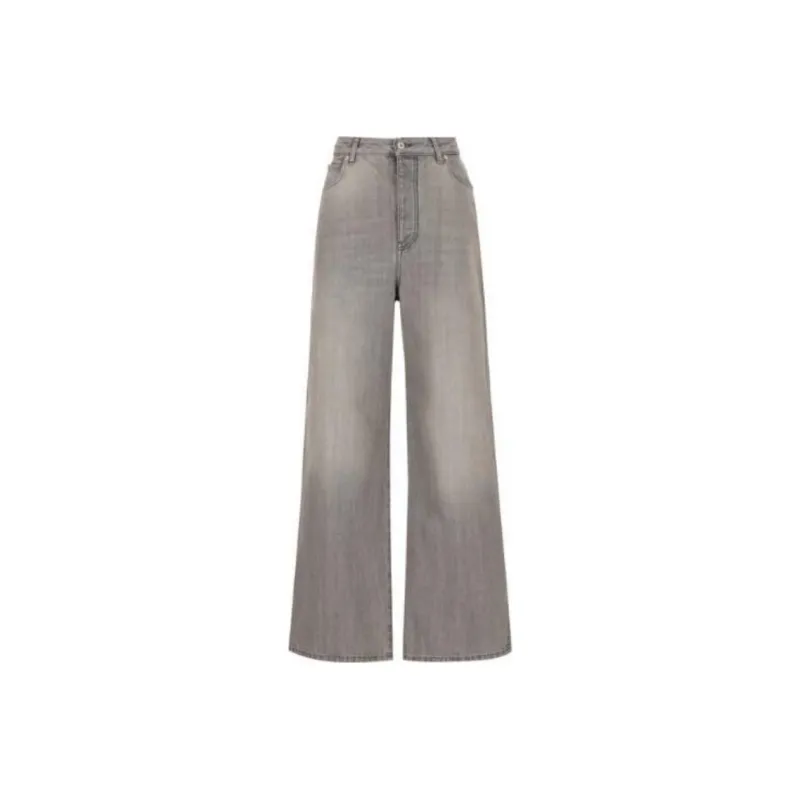 LOEWE High Waist Wide Leg Jeans-0