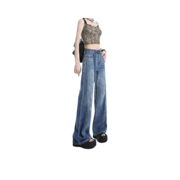 Concubine Zhu Jeans Women's Vintage Blue