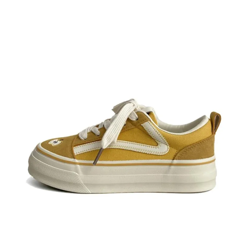 Than Than Me Slip Resistant Low Top Skateboard Shoes Women's-10