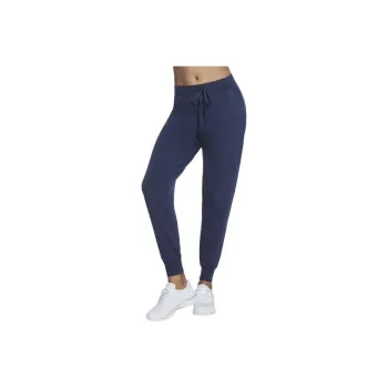 Skechers Restful Jogger Pant Knitted Sports Pants Women's Marine Blue
