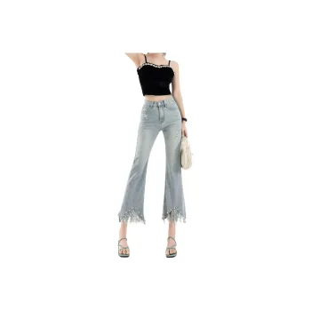Wen Shan Jeans Women's Light Blue