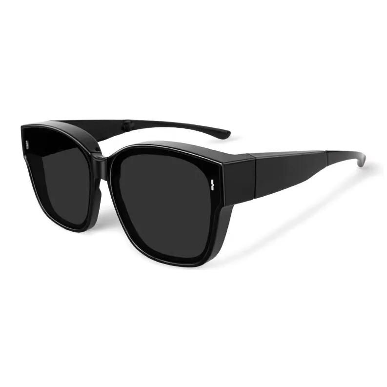 Anxious TR90 Square Sunglasses Unisex-0