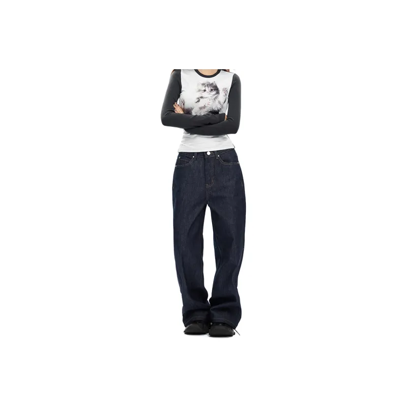 APEA Jeans Women's Dark Blue-0