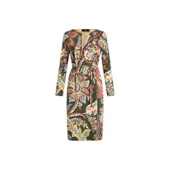 ETRO Abstract Pattern Dress