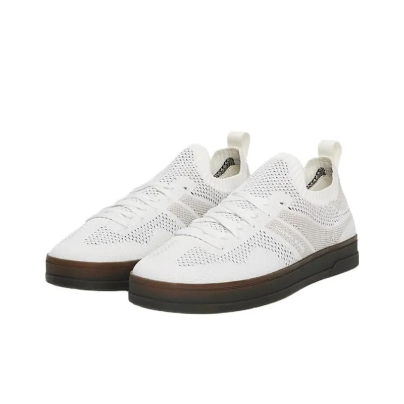 Tommy Hilfiger Trainers Low Top Skateboard Shoes Men's White-2