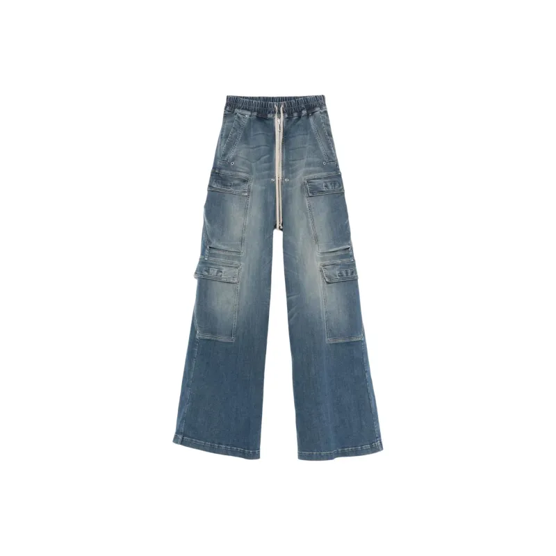 Rick Owens DRKSHDW Jumbo Belas Cargo Jeans-0