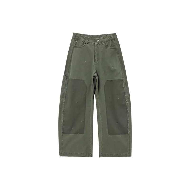 E.D.X Casual Pants Women's Army Green-0