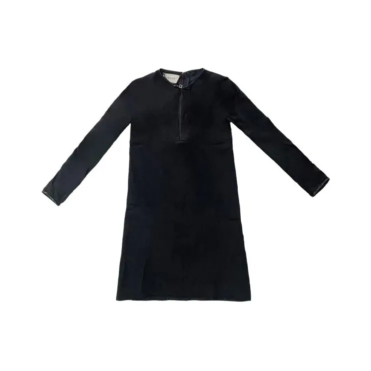 GUCCI Long Sleeved Dresses Women's Black-0
