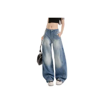 NHZN Jeans Unisex Vintage Blue