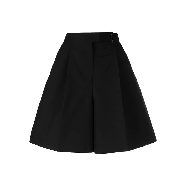 Moncler SS22 Casual Short Skirts Women's Black-0